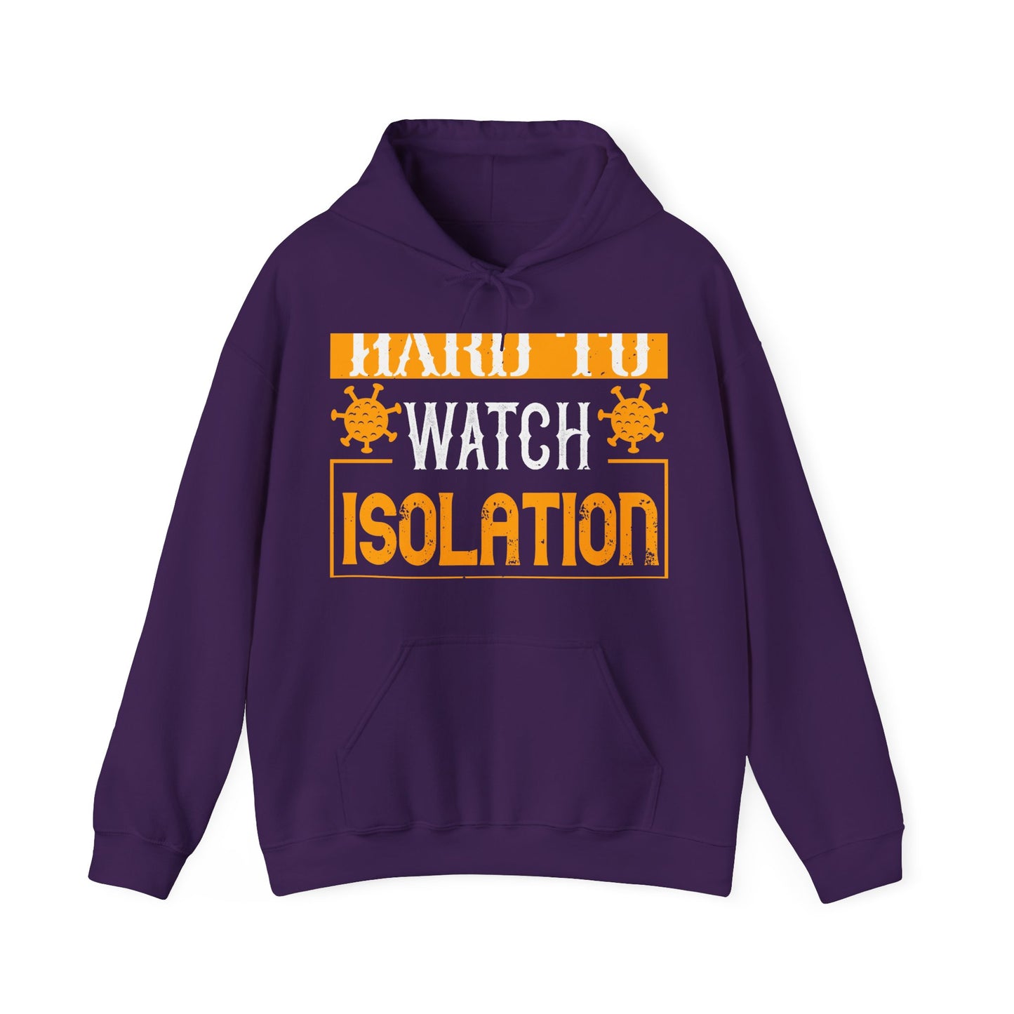 It's just hard to watch isolation basketball-01 — Unisex Heavy Blend Hoodie (G18500)