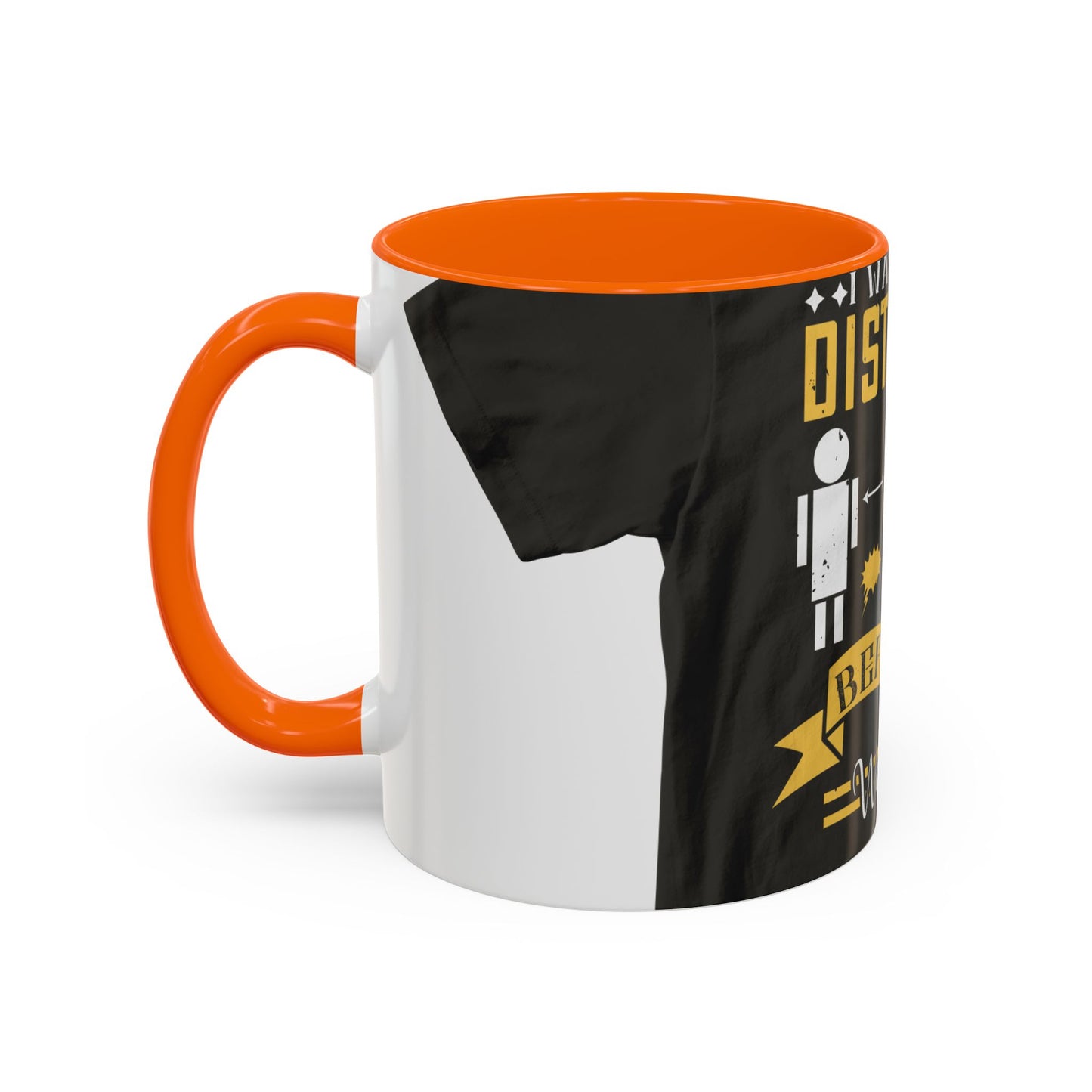 I was social distancing before it was coo — Accent Mug 11/15oz