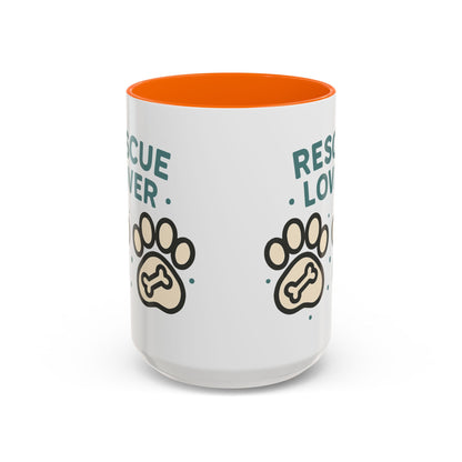 Rescue Lover Coffee Mug, Pet Owner Gift, Animal Rescue Merchandise, Dog Lover Cup, Rescue Pet Appreciation