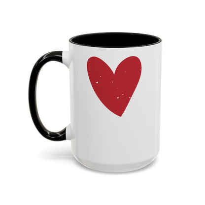 Being sisters means you always have back up-1 — Accent Mug 11/15oz