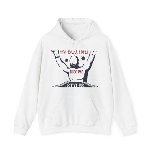As everyone in boxing knows, styles makes fights-01 — Unisex Heavy Blend Hoodie (G18500)