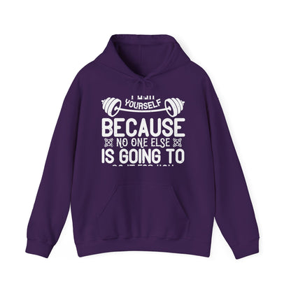 Push yourself because no one else is going to do it for you-01 — Unisex Heavy Blend Hoodie (G18500)