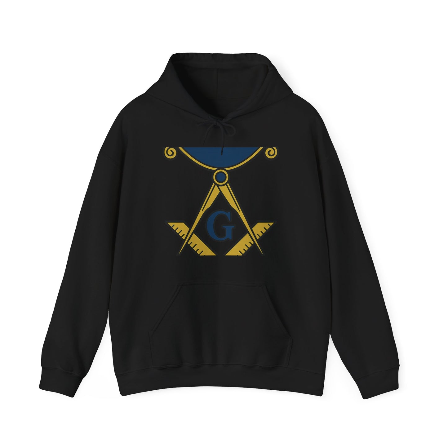 square and compass — Unisex Heavy Blend Hoodie (G18500)