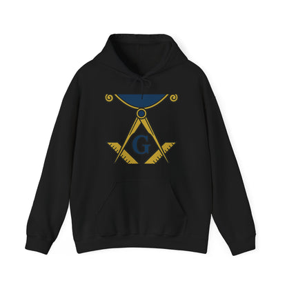 square and compass — Unisex Heavy Blend Hoodie (G18500)