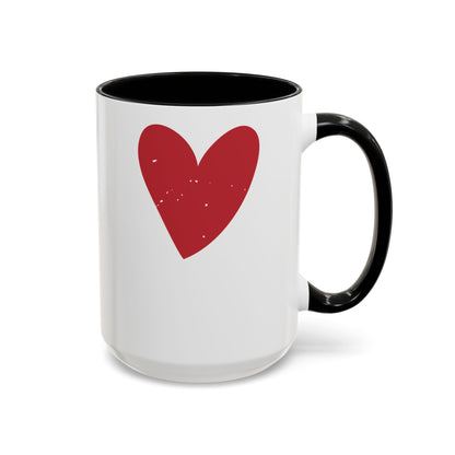 Being sisters means you always have back up-1 — Accent Mug 11/15oz