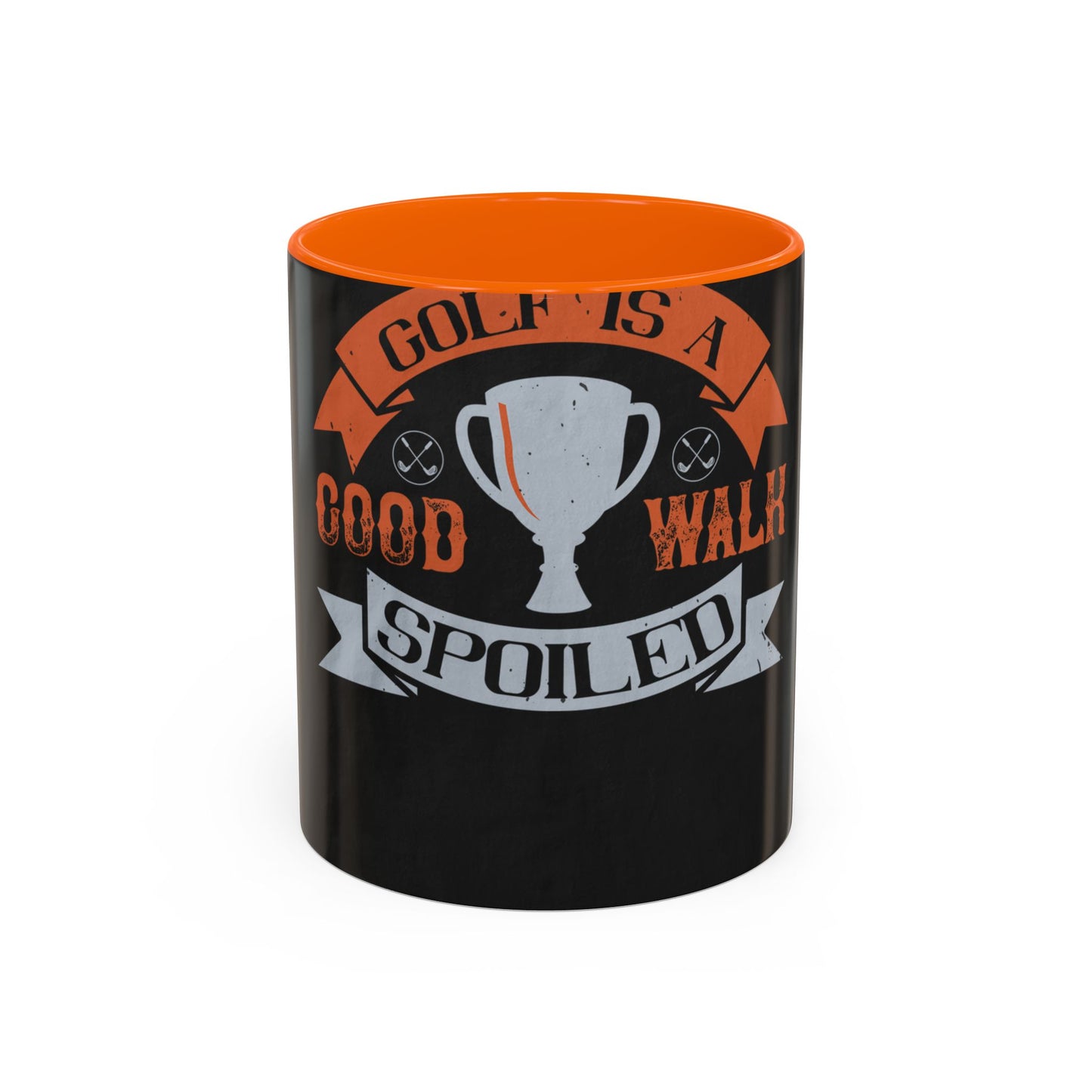 Golf is a good walk spoiled — Accent Mug 11/15oz