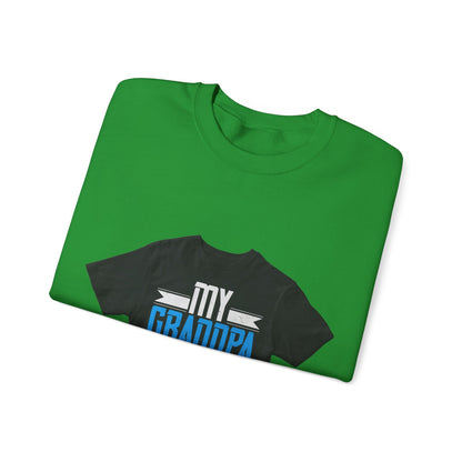 My Grandpa is my Grandpal-02 — Unisex Heavy Blend Crewneck (G18000)