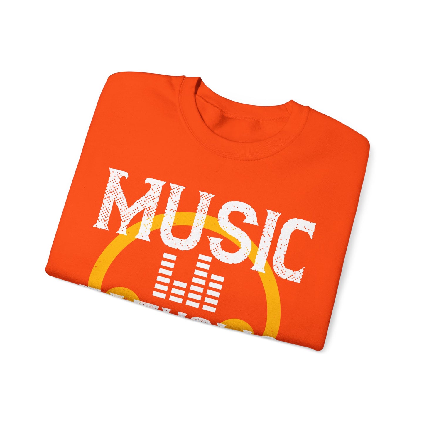 Music Fathoms The Sky-01 — Unisex Heavy Blend Crewneck (G18000)