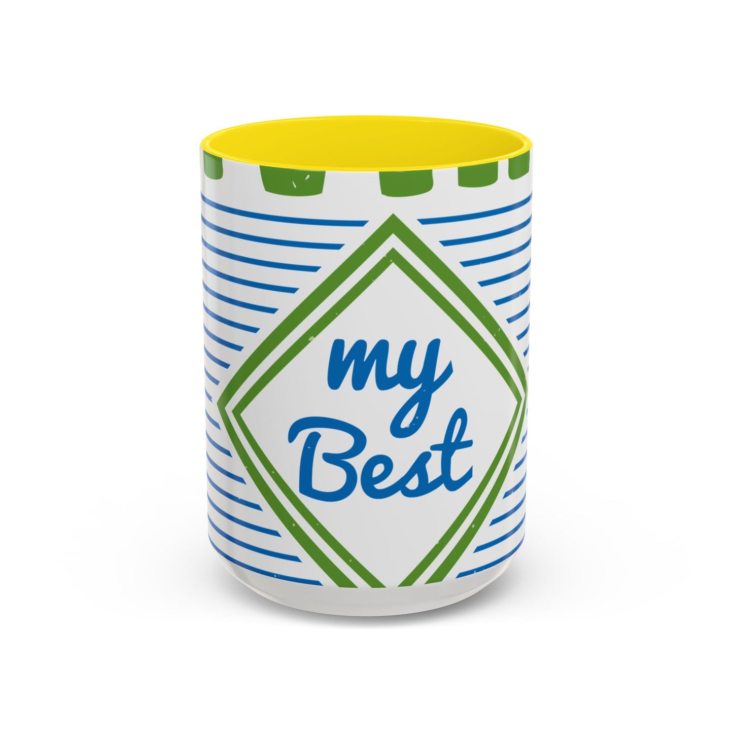 living my best quarantine-01 — Accent Mug 11/15oz