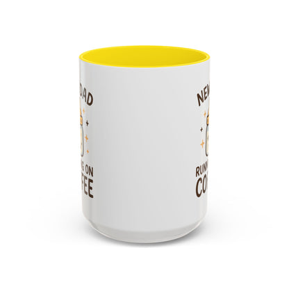 New Dad Coffee Mug | Funny Gift for New Parents | Baby Shower, Birthday, Dad's Day | 11oz & 15oz