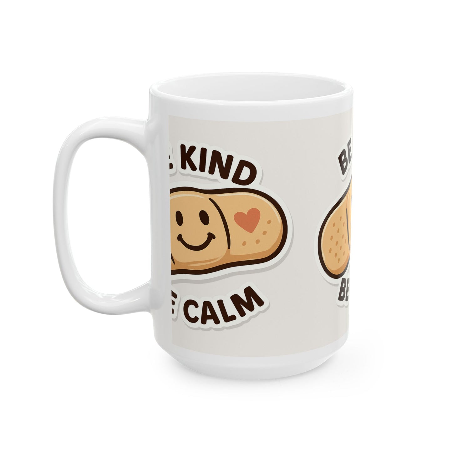 Be Kind, Be Calm Ceramic Mug | Cute Funny Gift, Motivational Coffee Cup, Stress Relief Mug, Friendship Gift, Cheerful [...]