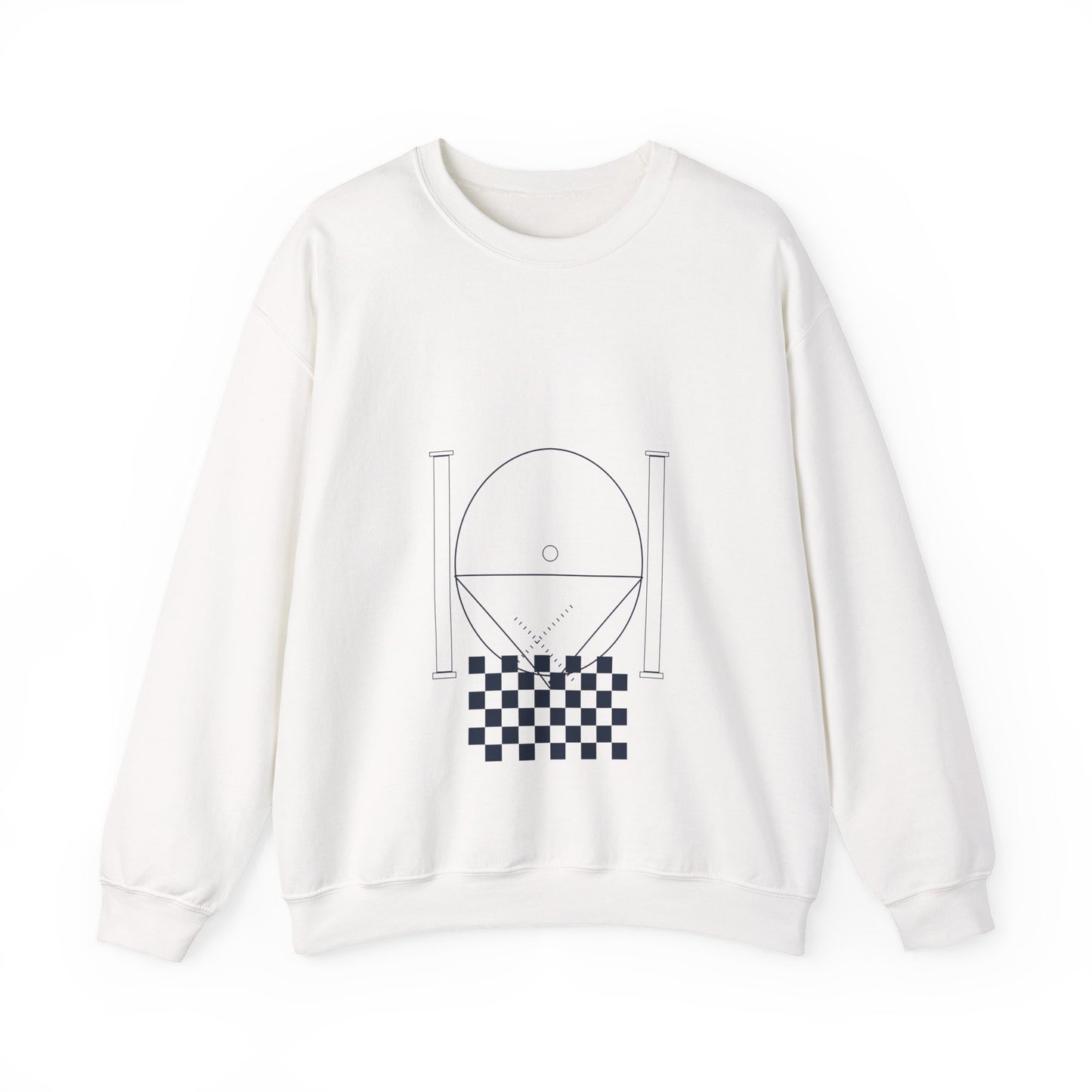 Masonic_Pillars_Crest_5400 — Unisex Heavy Blend Crewneck (G18000)