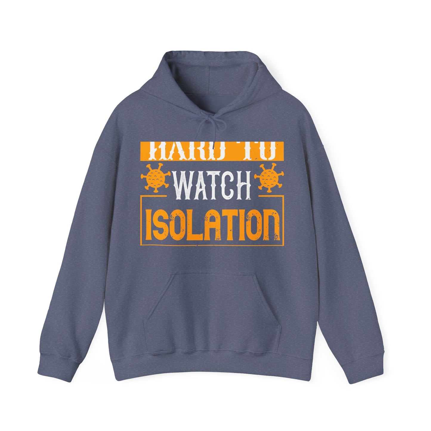 It's just hard to watch isolation basketball-01 — Unisex Heavy Blend Hoodie (G18500)